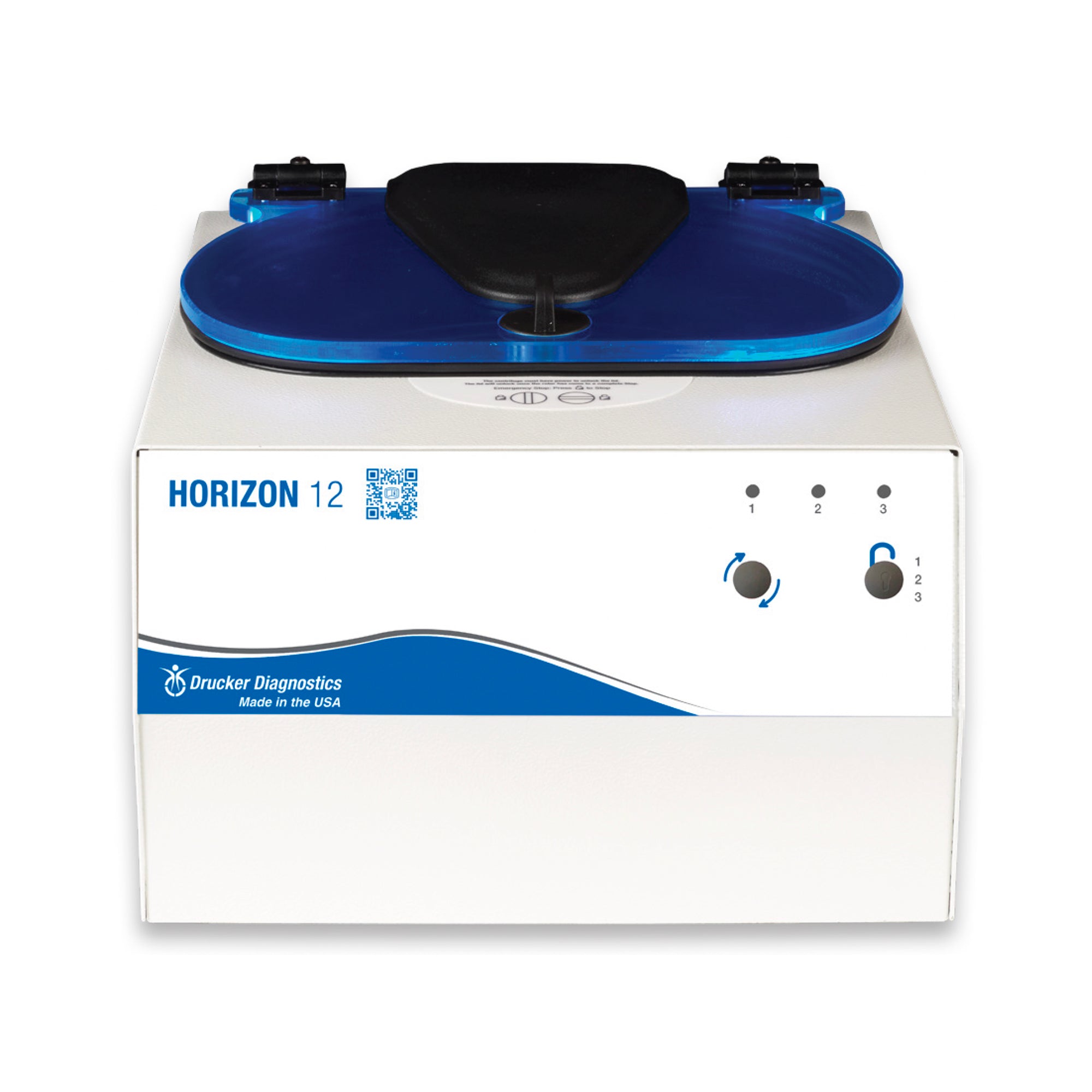 Drucker® Diagnostics Horizon 12™ Centrifuge w/12 x (3-10ml) Horizontal Rotor, 00-283-009-000