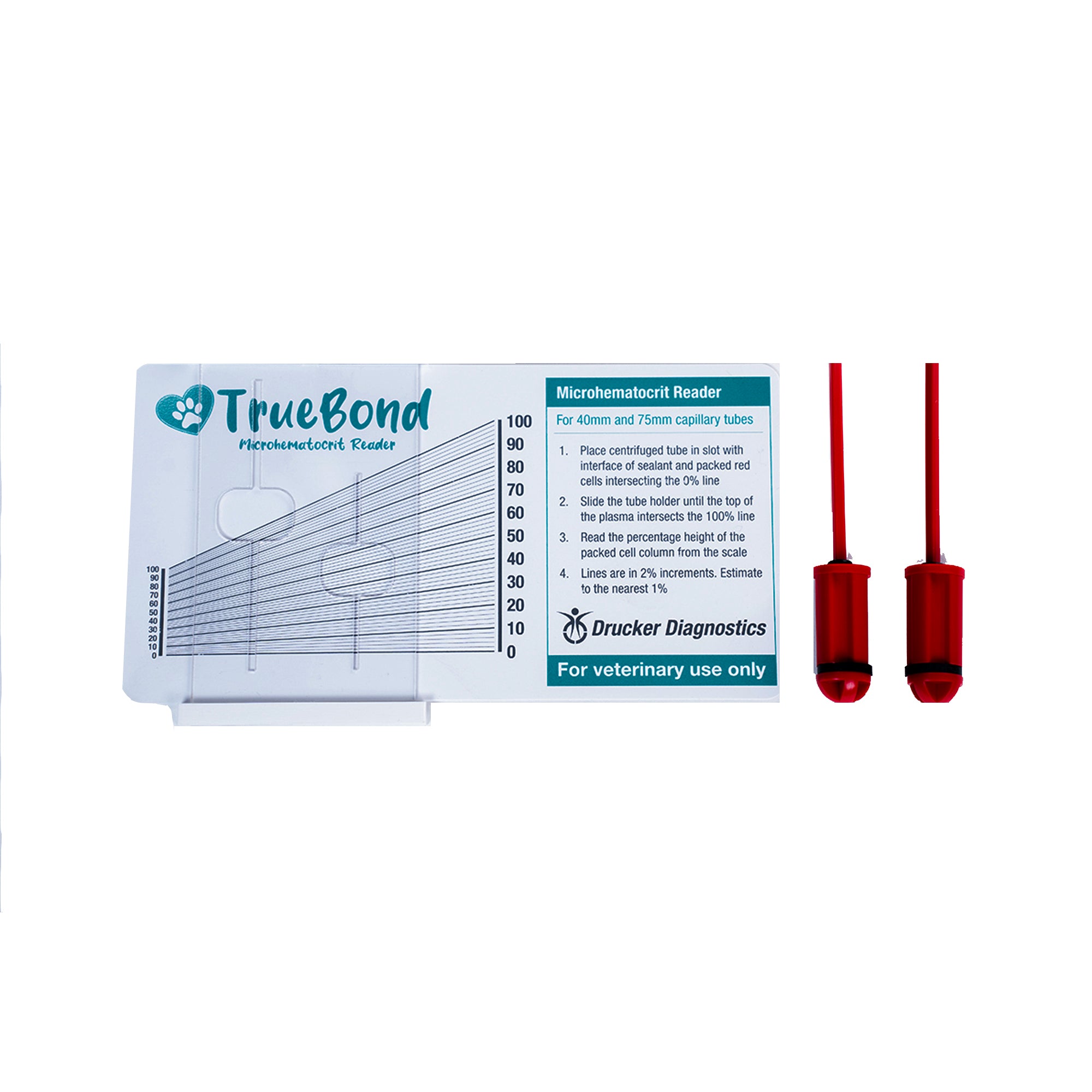 Drucker Kit, 2X Microhematocrit Assembly W/ Card Reader, 02-004-0-0033K