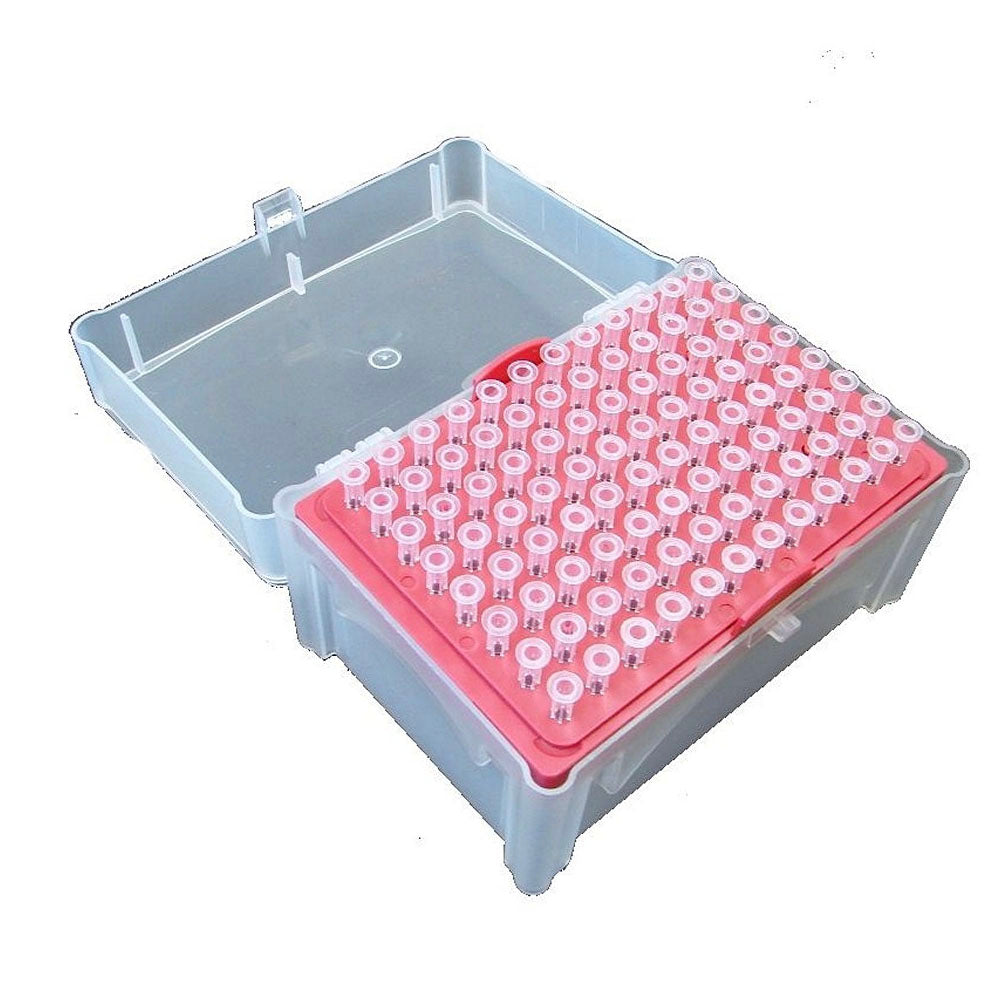 Scilogex® 0.2-10µL Universal Pipette Tips, Sterile, Filtered, Clear, Rack/10 x 96, 750002CF