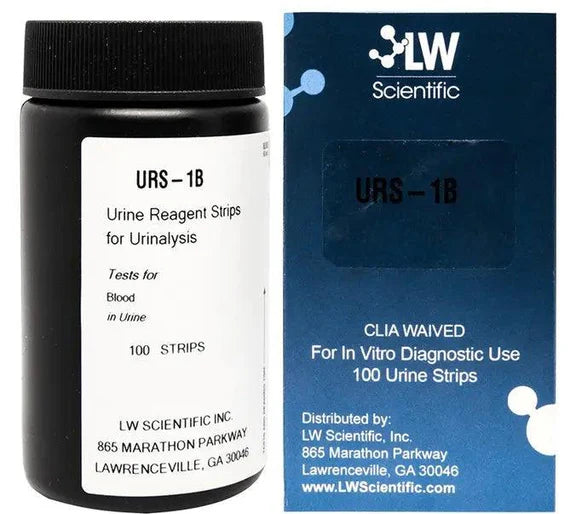 LW Scientific® Urine Reagent Test Strips, 100pcs/Vial
