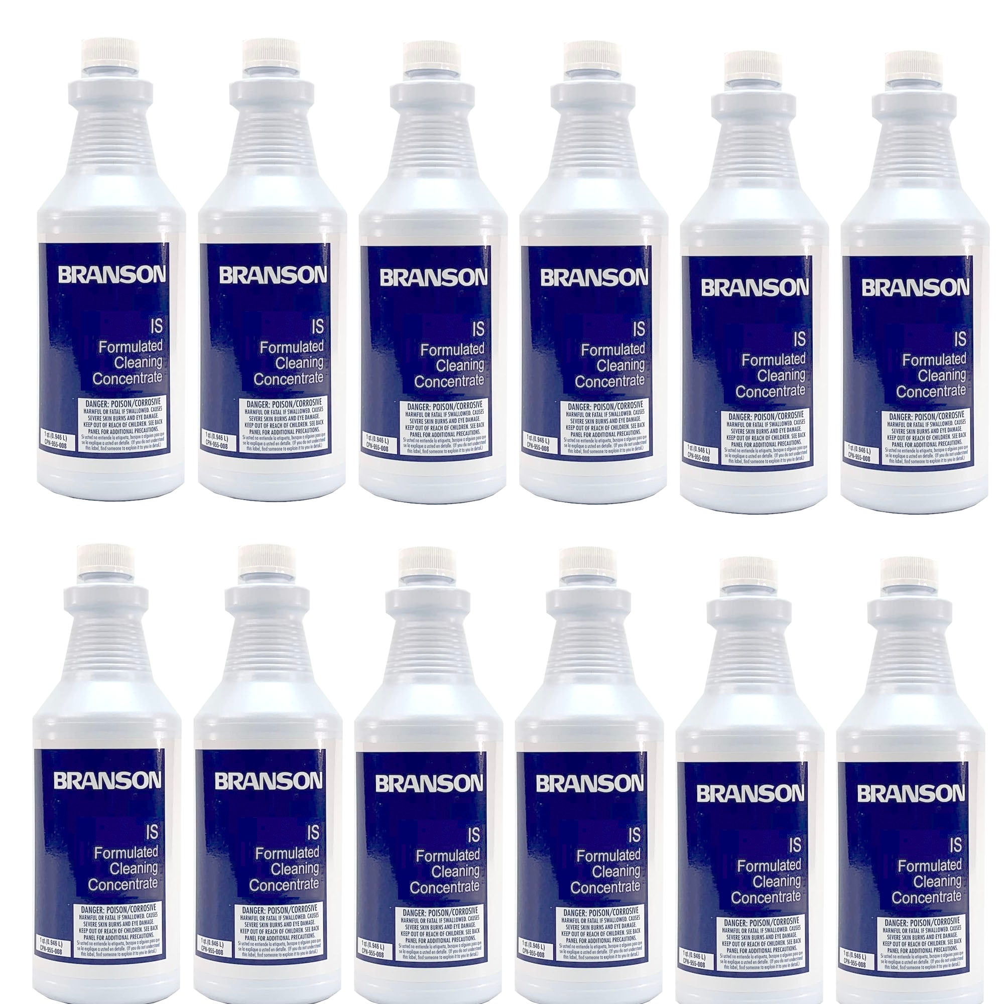 Branson IS Industrial Strength Cleaning Solution, Case/12qts., 000-955-114