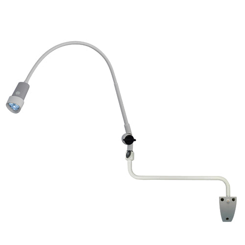 Derungs D15993130 Halux LED N30-1 P SGH, Gooseneck - Wall Extension Mount
