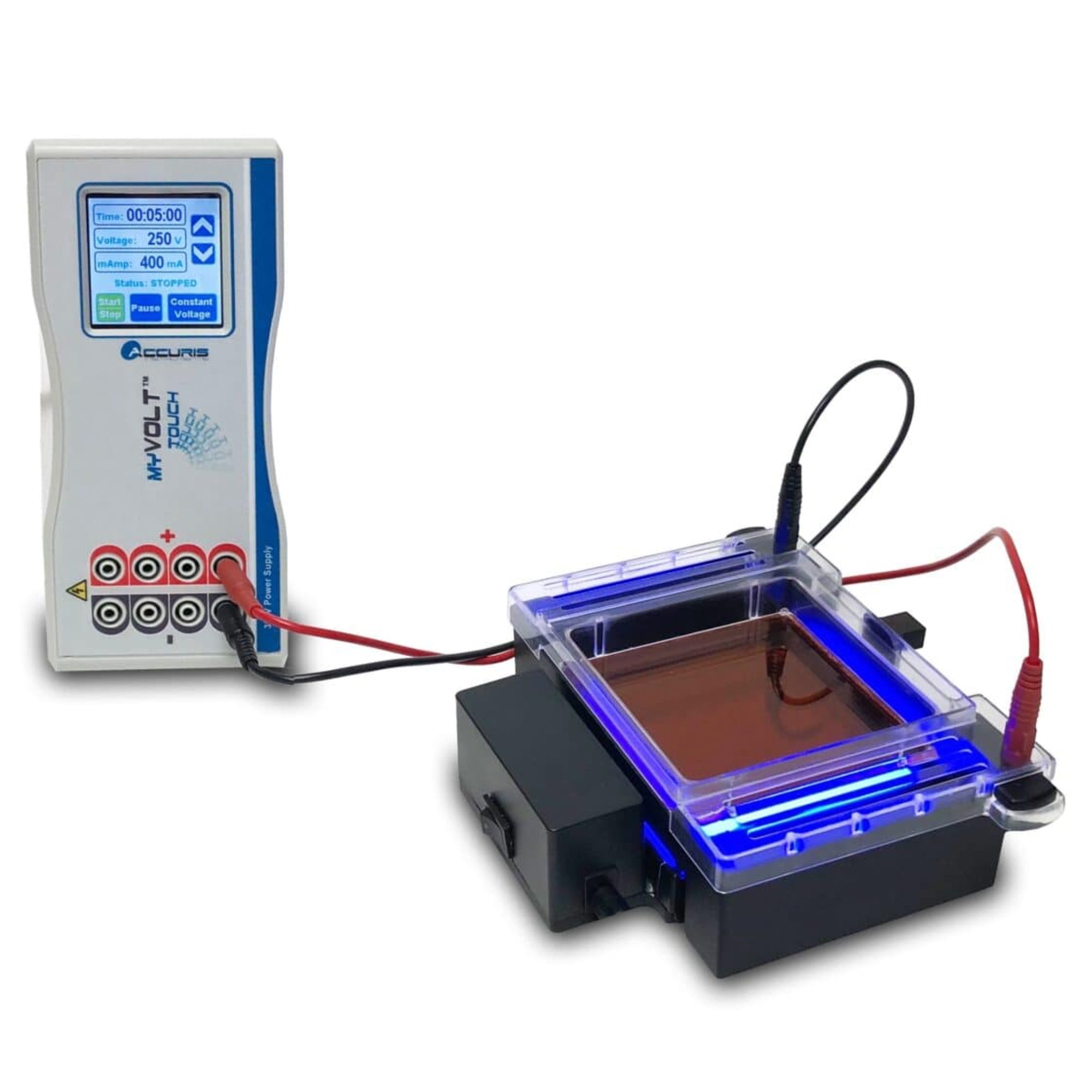 Accuris MyGel InstaView Electrophorsis System with MyVolt power Supply E1200-PSP