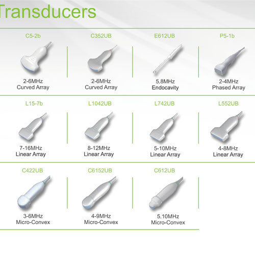EDAN Acclarix® AX2 Digital Ultrasound Imaging System w/Choice of Transducer, 15" HD Color Touch Screen - MedLabAmerica.com