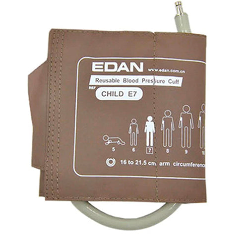 EDAN Cuff# E7 Reusable NIBP Cuff, Child, 16-21.5cm
