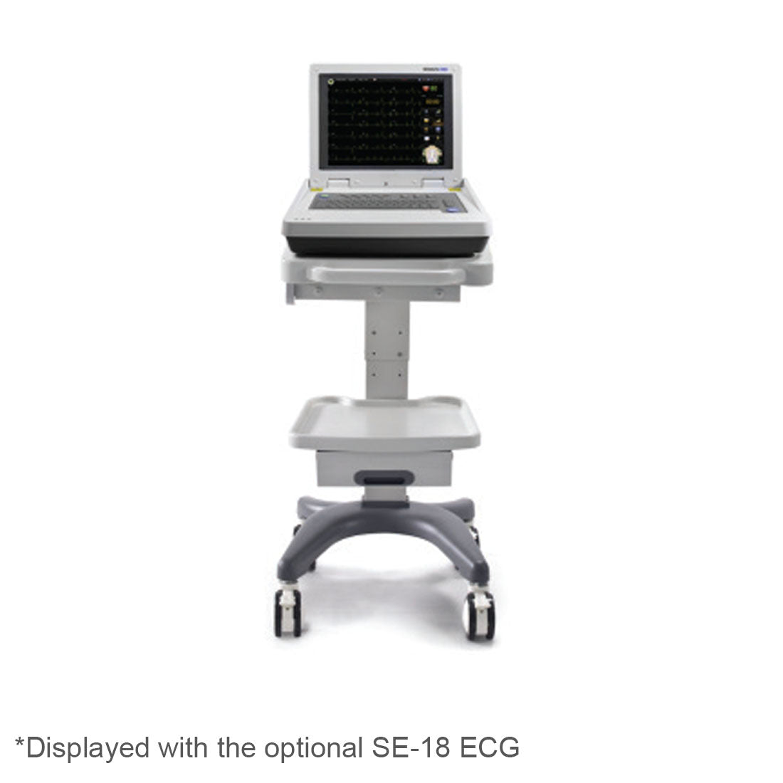 EDAN MT-810 Luxury Trolley for SE-18 ECG Machine, MT-810_SE-18 - MedLabAmerica.com