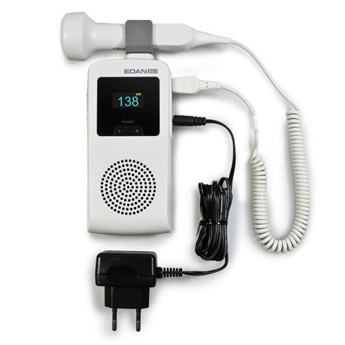 EDAN SD3-Plus.03 Fetal Doppler w/3Mhz OB Probe, Charger, Li-ion Battery (LCD Display) - MedLabAmerica.com