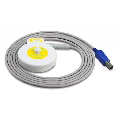 Ultrasound / FHR Probe (4 pins/Yellow) for EDAN Fetal Heart Rate Monitors, 01.107705-PW1.0-14 - MedLabAmerica.com