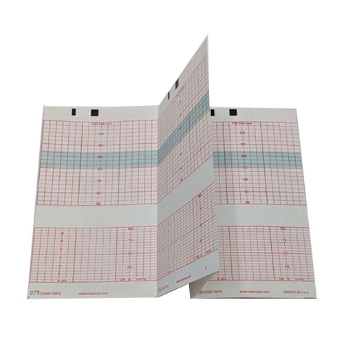edan 01.57.471047-10 fetal monitor recording paper