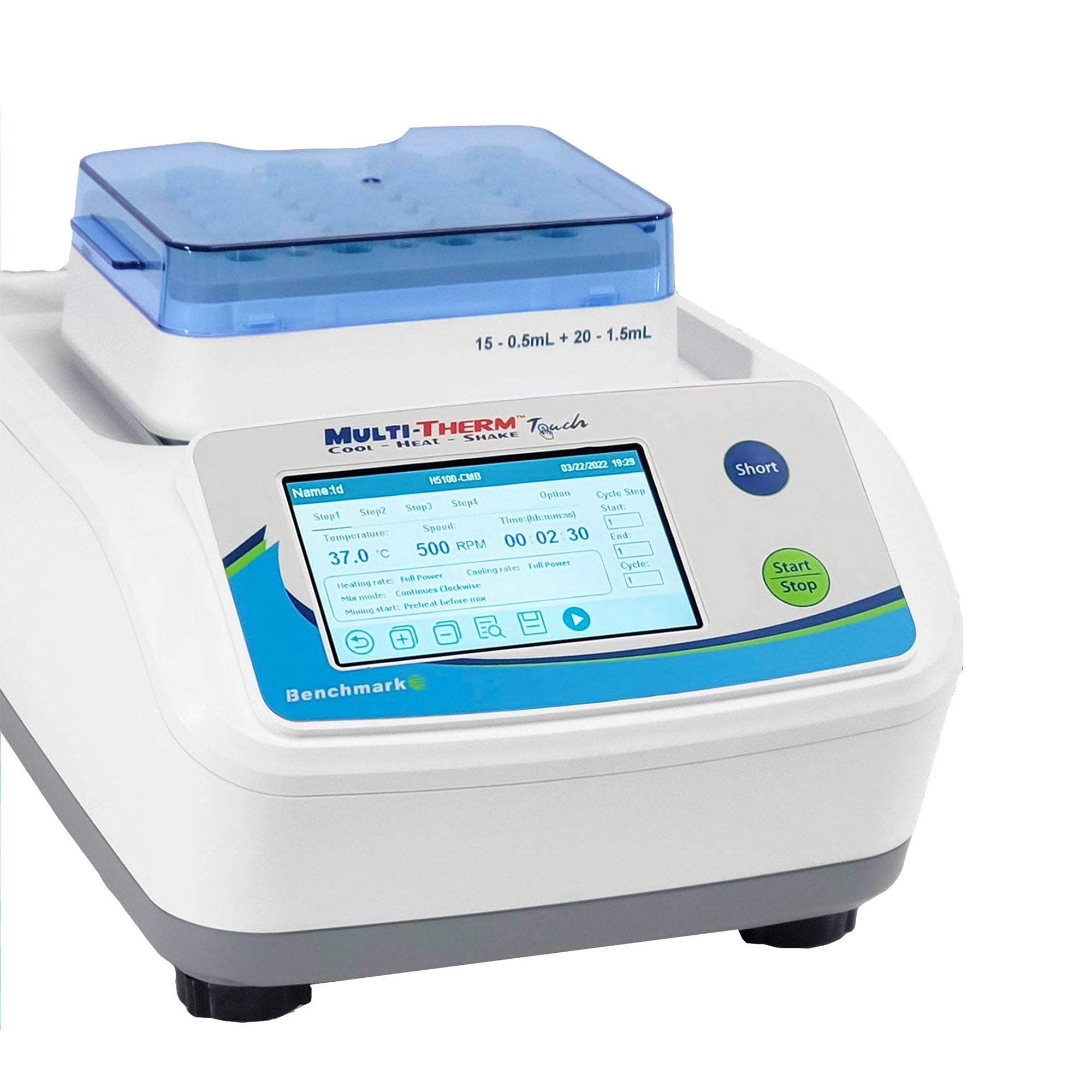Benchmark Scientific H5100-HTC MultiTherm Touch Vortex Mixer
