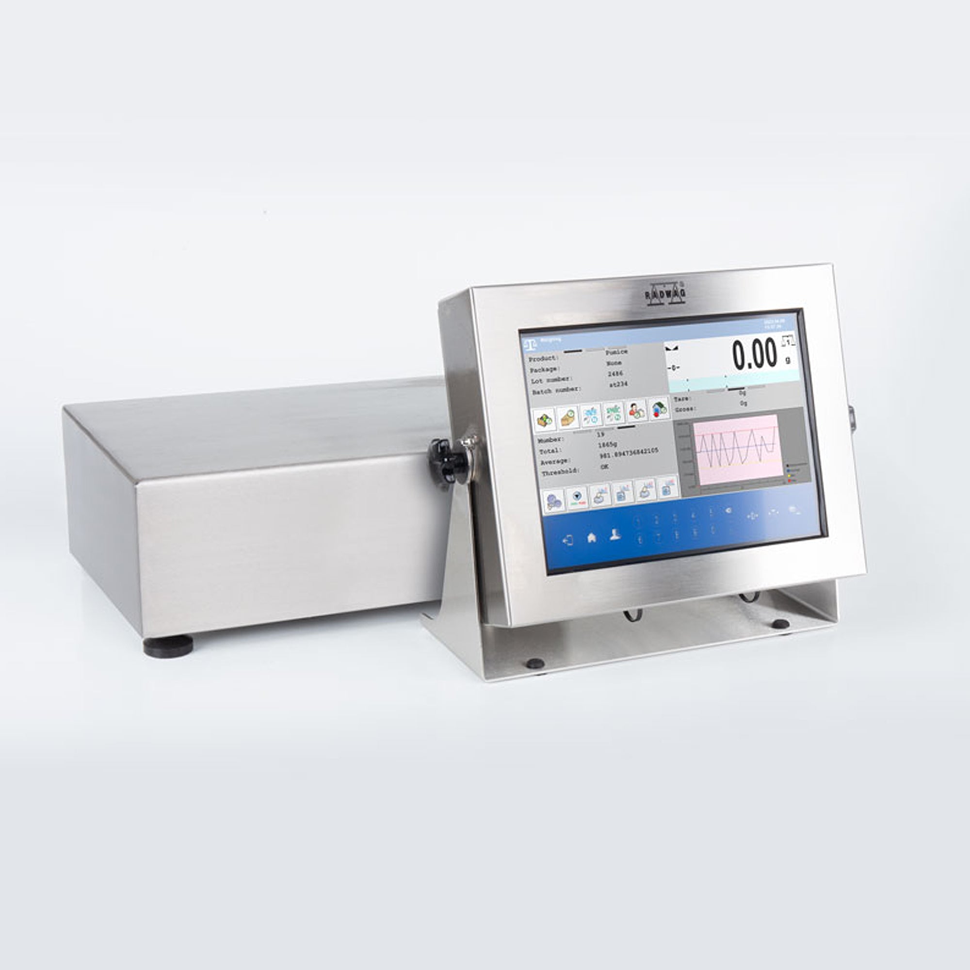 Radwag® HY10.62.HRP.H High Precision Industrial Scale WP-340-0003