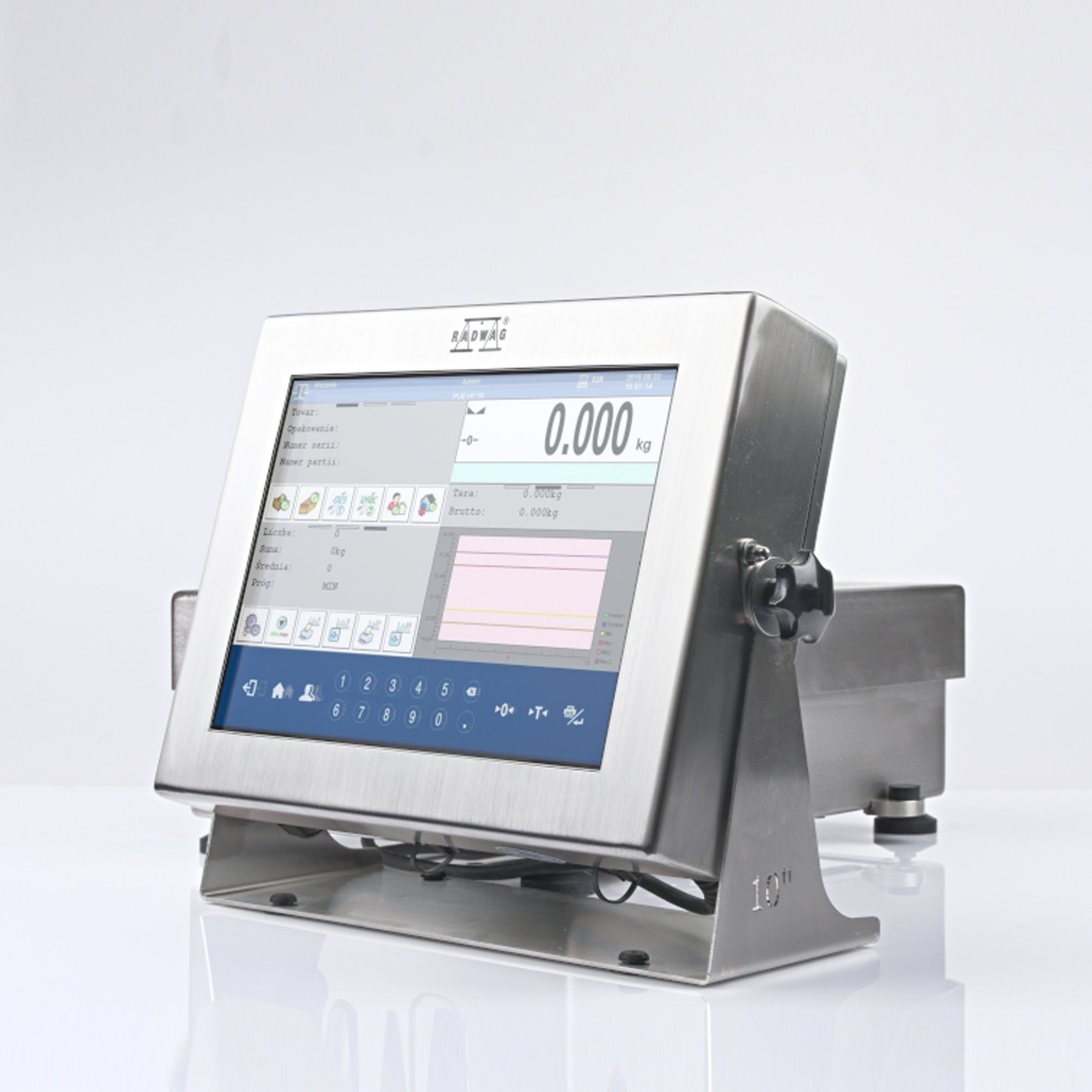 Radwag® HY10.62.HRP.H High Precision Industrial Scale WP-340-0003