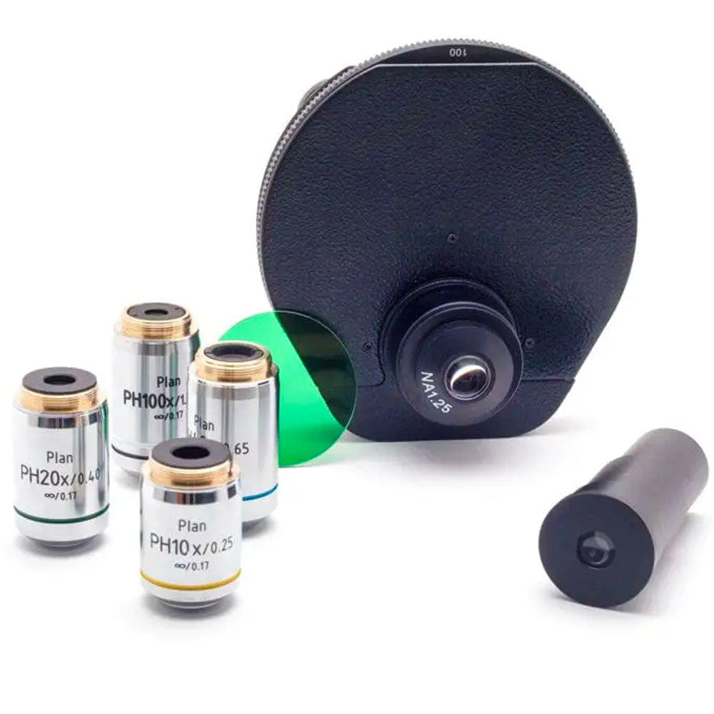 LW Scientific® 10/20/40/100x Turret Phase Kit, Brightfield/Darkfield, I4P-PHST-20BF