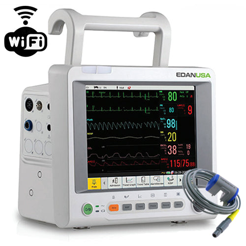 EDAN_IM60_EtCO2Main_Patient_Monitor