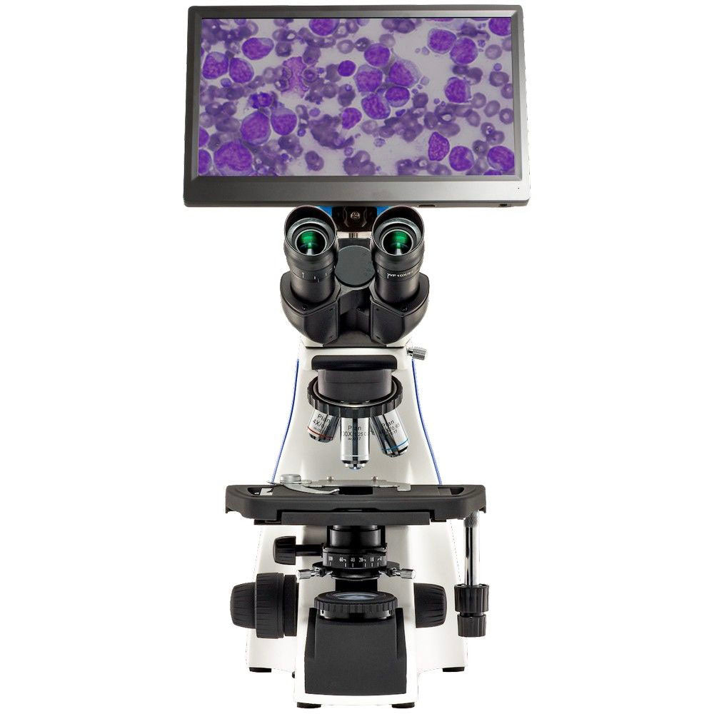 LW Scientific® Innovation™ Microscope w/BioVID 1080+ Camera and Monitor, INS-T4BV-IPL3