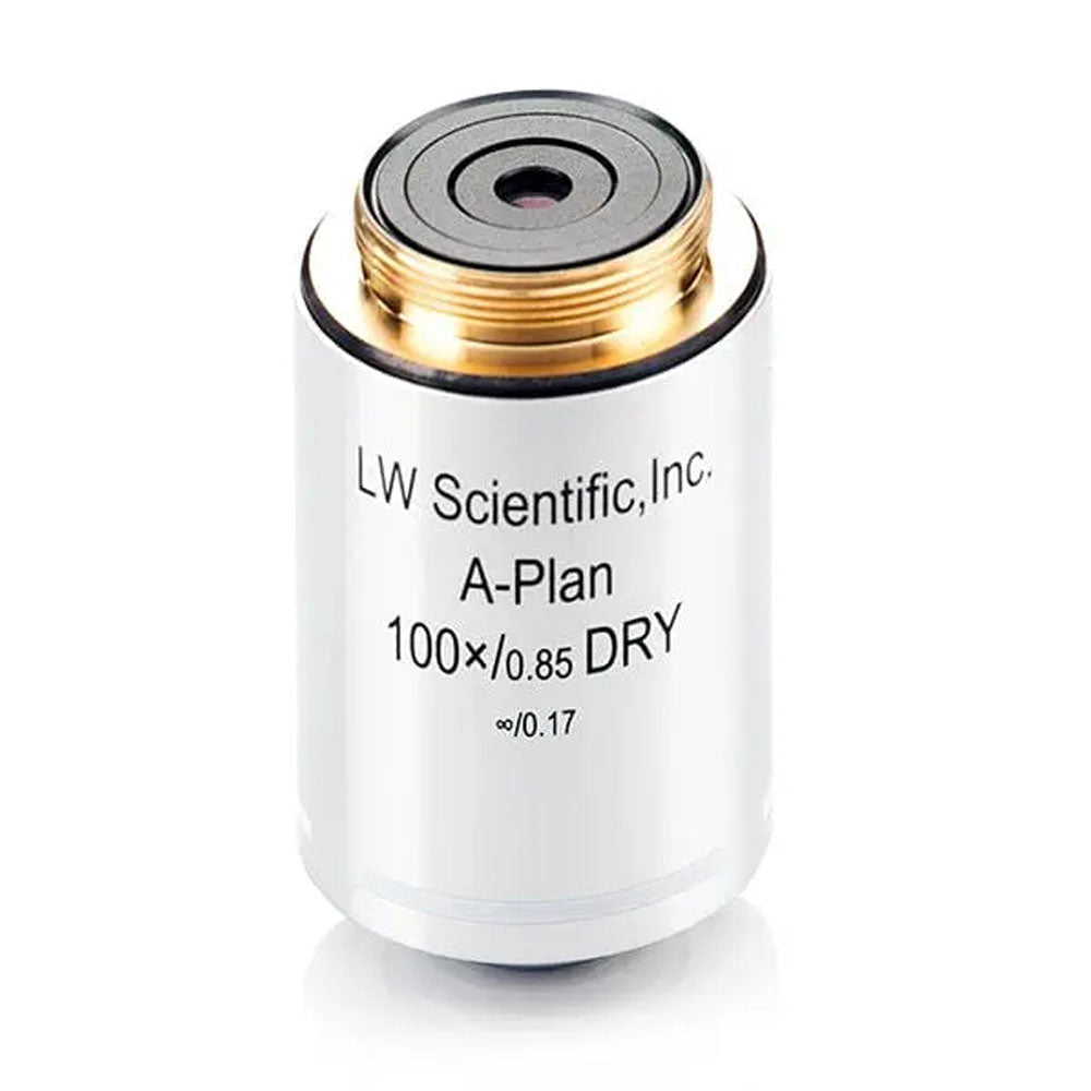 LW Scientific® 100x Magnification Infinity Plan Dry Objective, MSO-100X-IPDR