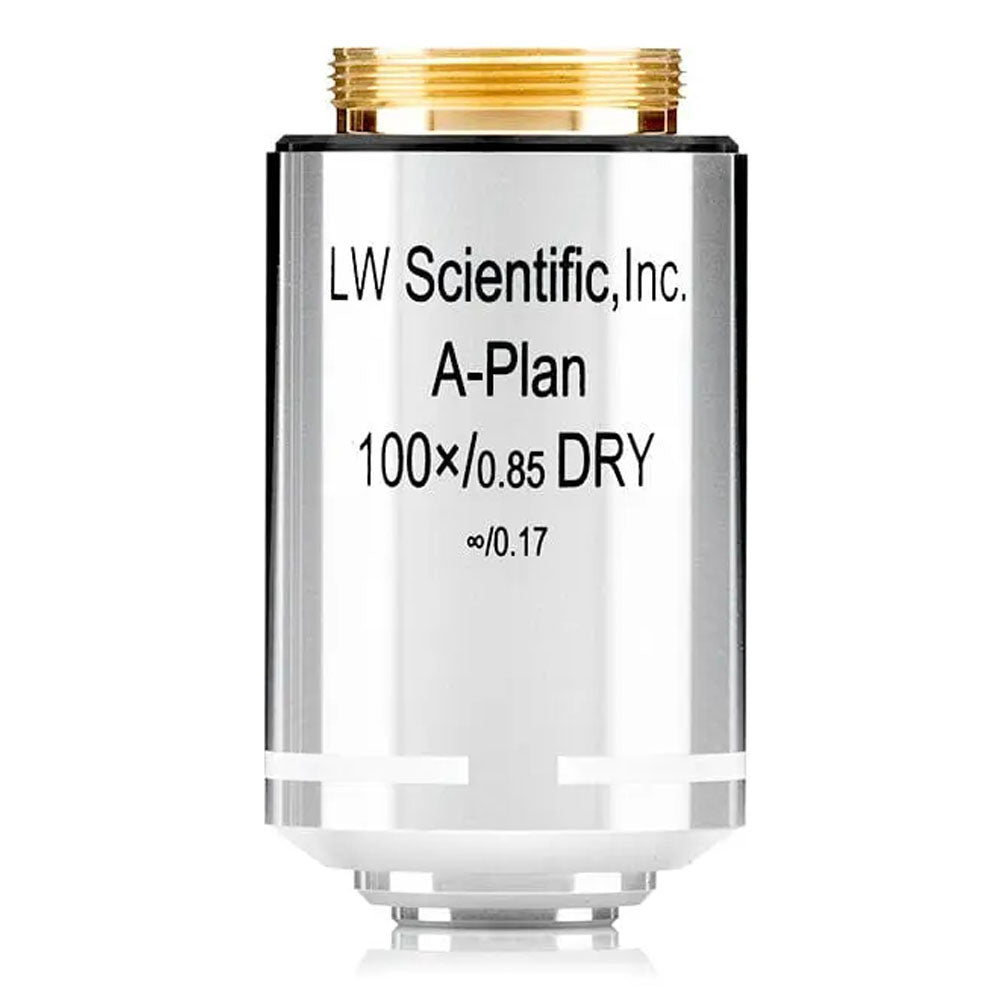 LW Scientific® 100x Magnification Infinity Plan Dry Objective, MSO-100X-IPDR