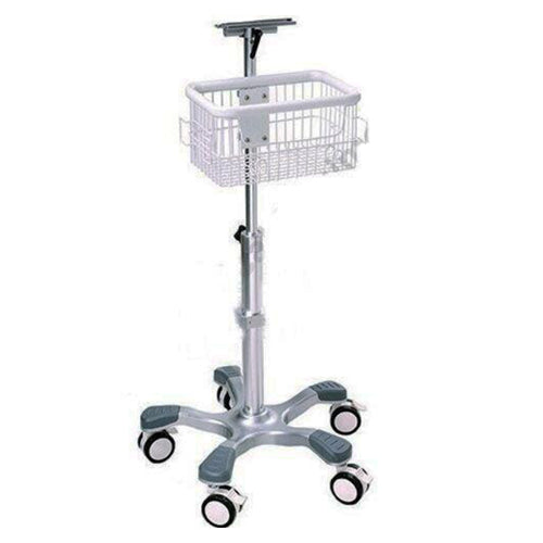 EDAN MT-207 Rolling Stand With Plate and Upper Basket