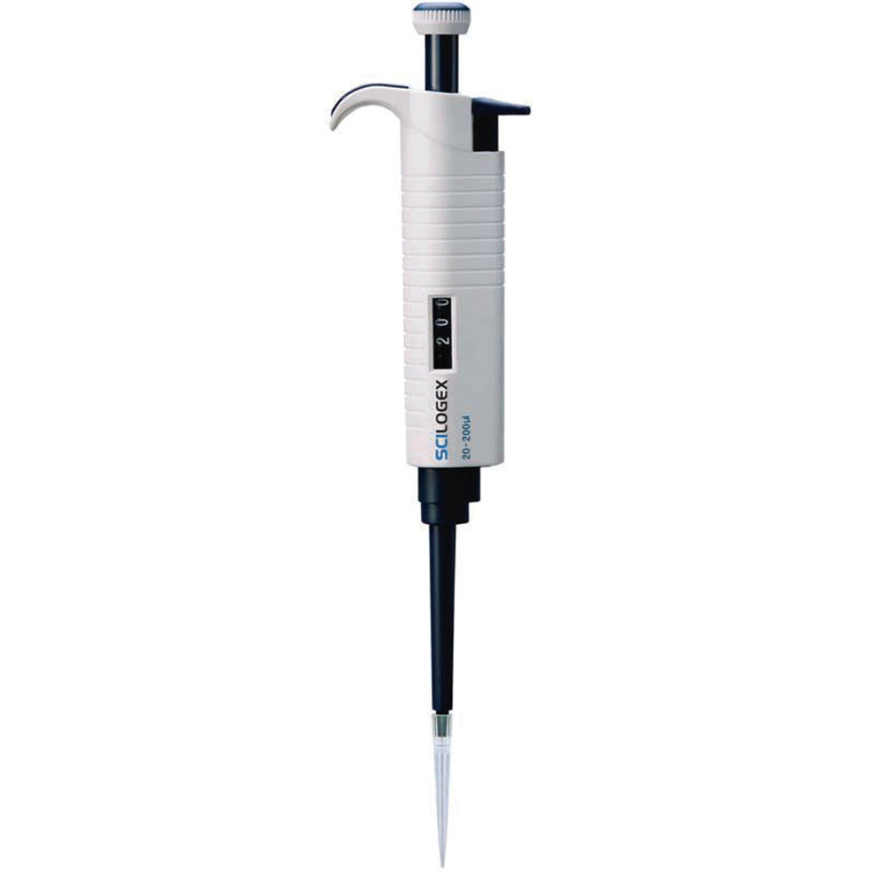 Scilogex® MicroPette™ Single Channel Adjustable Pipette, 0.1-2.5µL, 71211101