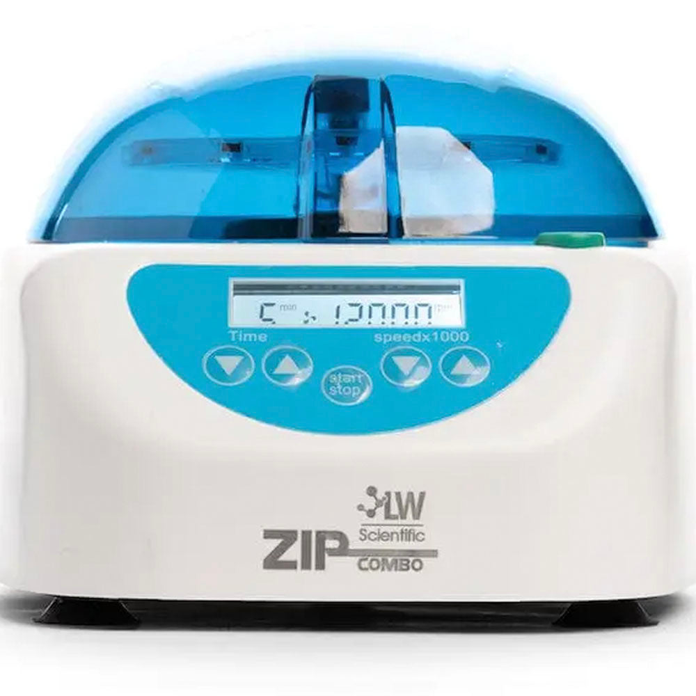 LW Scientific® ZIP Combo™ 12 x 40mm Hematocrit Tube Centrifuge, ZCC-12HD-40T3