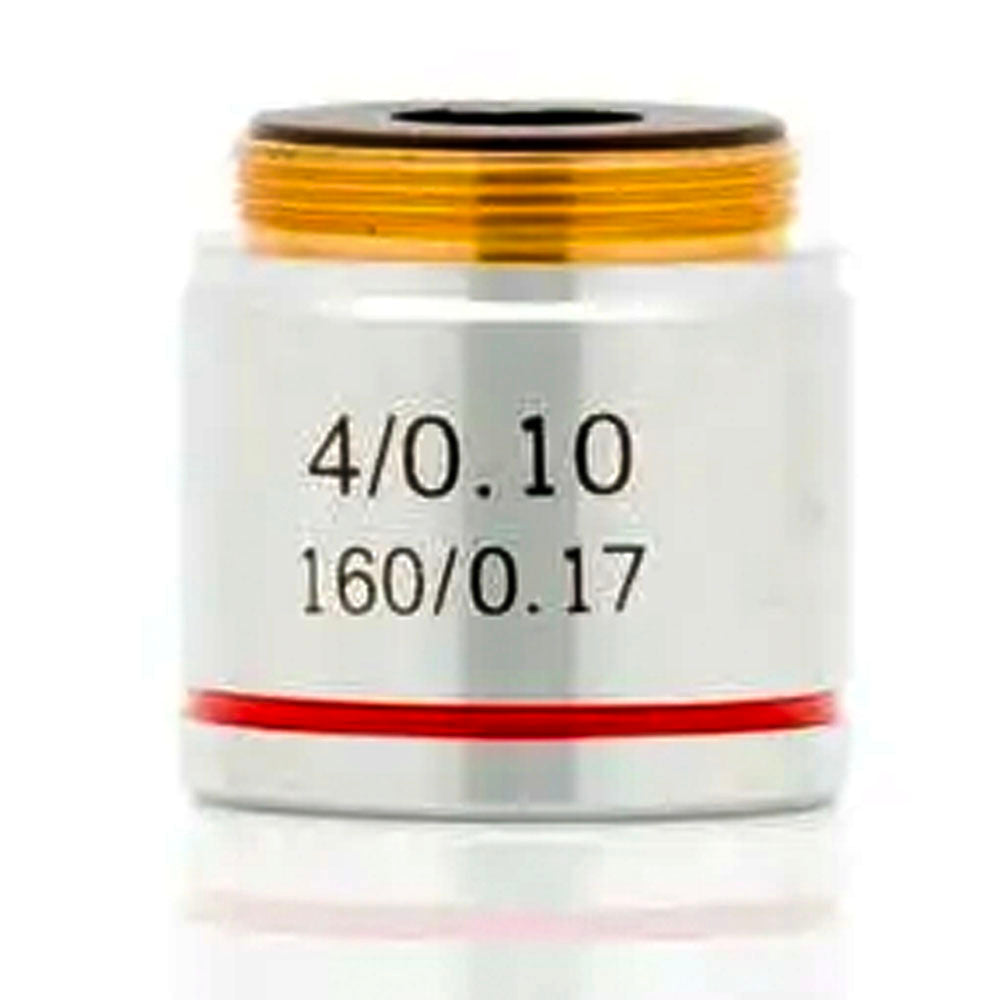 LW Scientific® 4x DIN Achr. Objective for Revelation III™/Student Scopes, R3O-004X-DADR