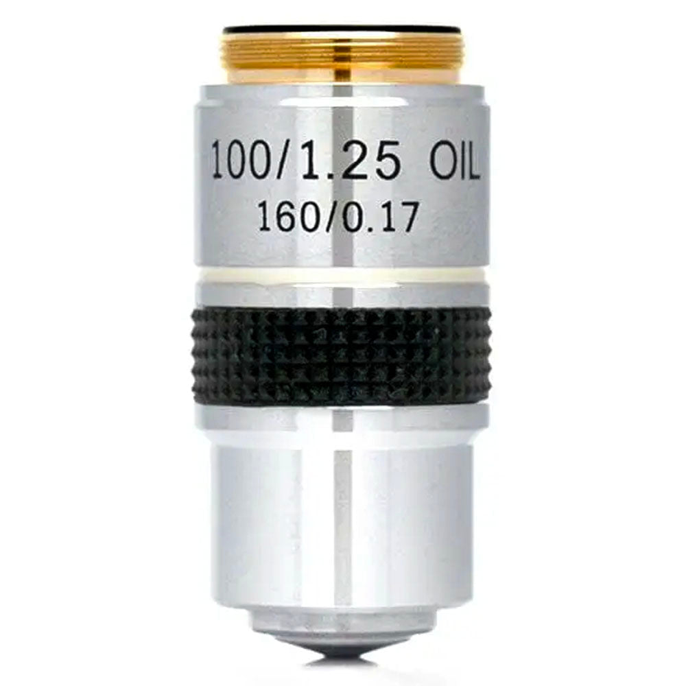 LW Scientific® 100x DIN Achr. Objective for Revelation III™/Student Scopes, R3O-100X-DAOL