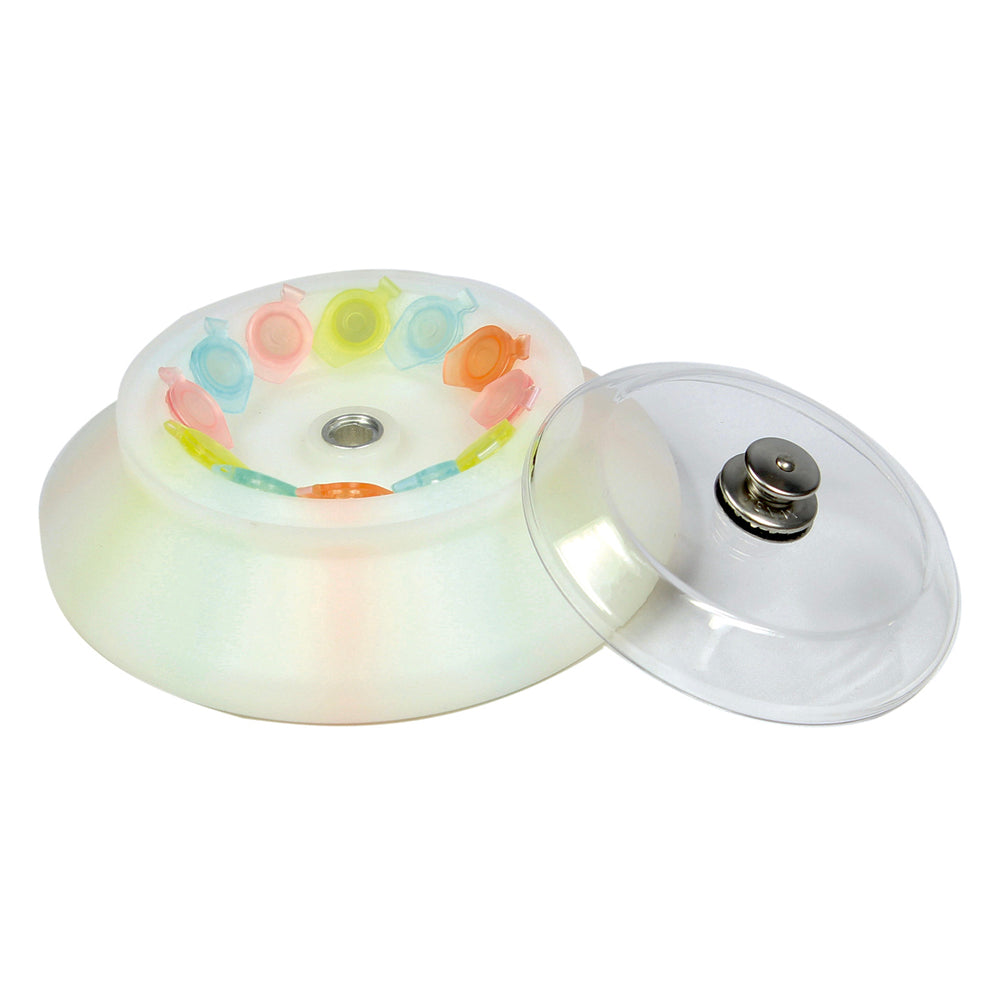 Scilogex® 12 x (1.5-2.0ml) Composite Microtube Rotor w.Cover for SCI-12™, 19400010