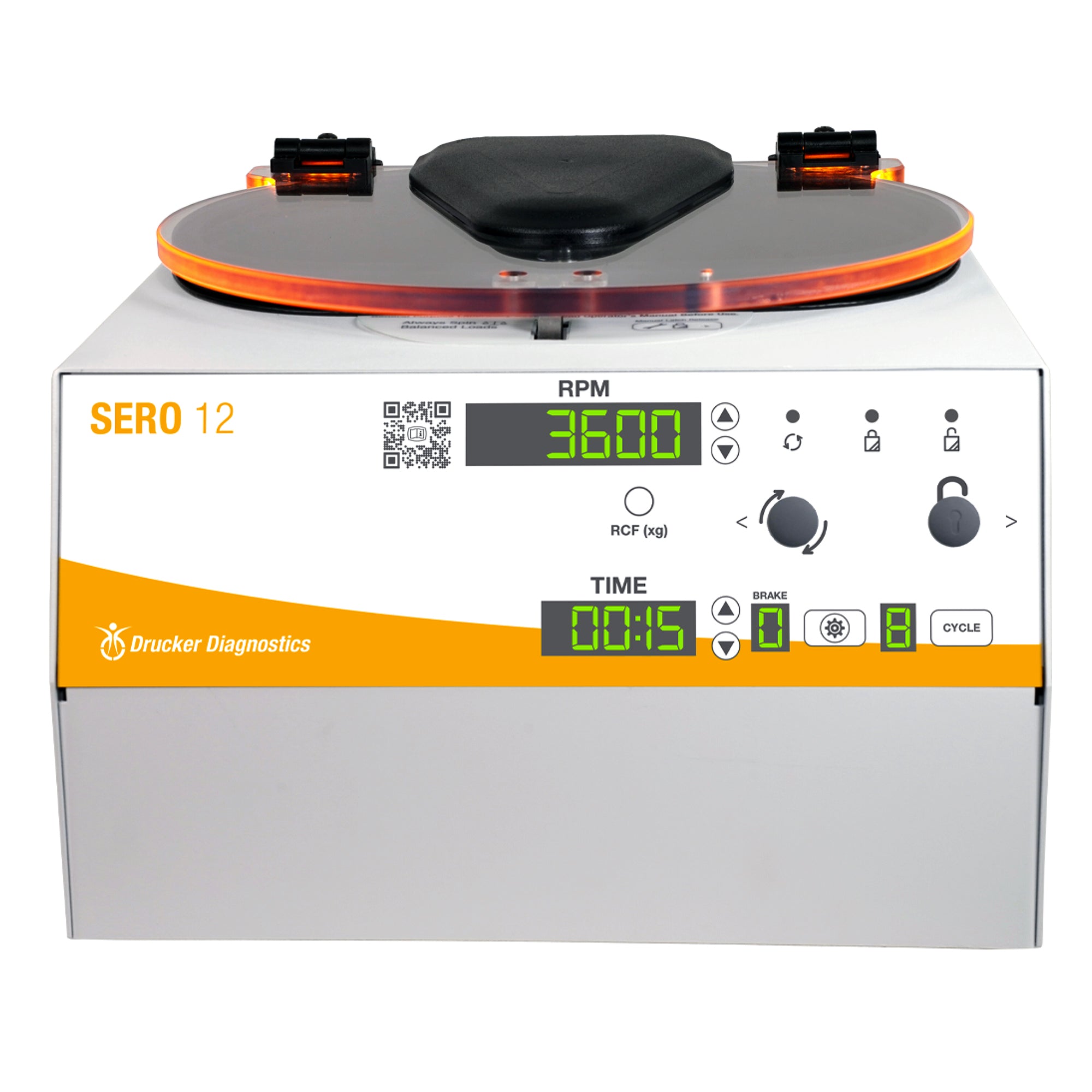 Drucker SERO 12 Blood Banking Centrifuge 00-483-009-001