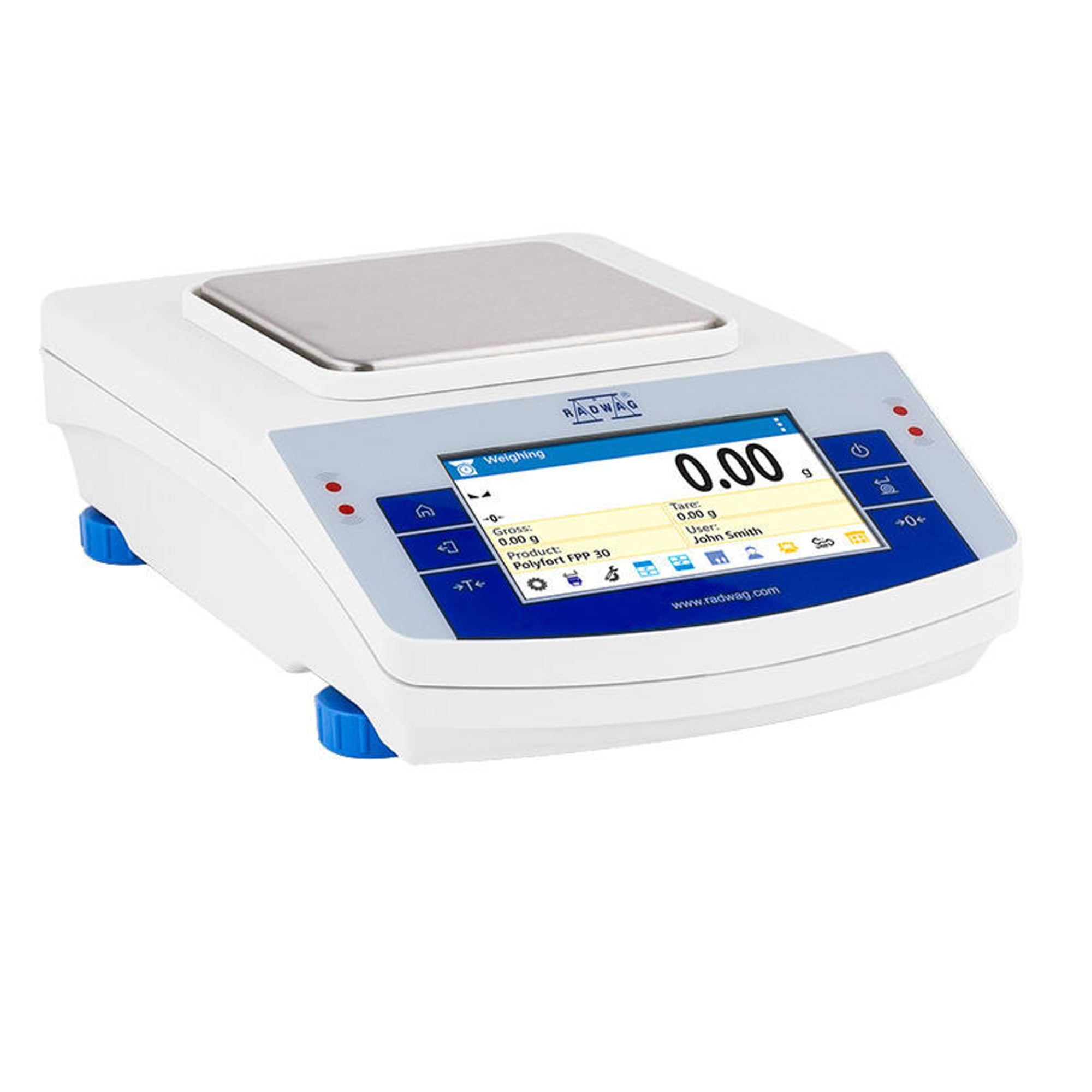 Radwag® WLC 0.6.X2 Precision Balance, 600g x 1mg, WL-222-0002