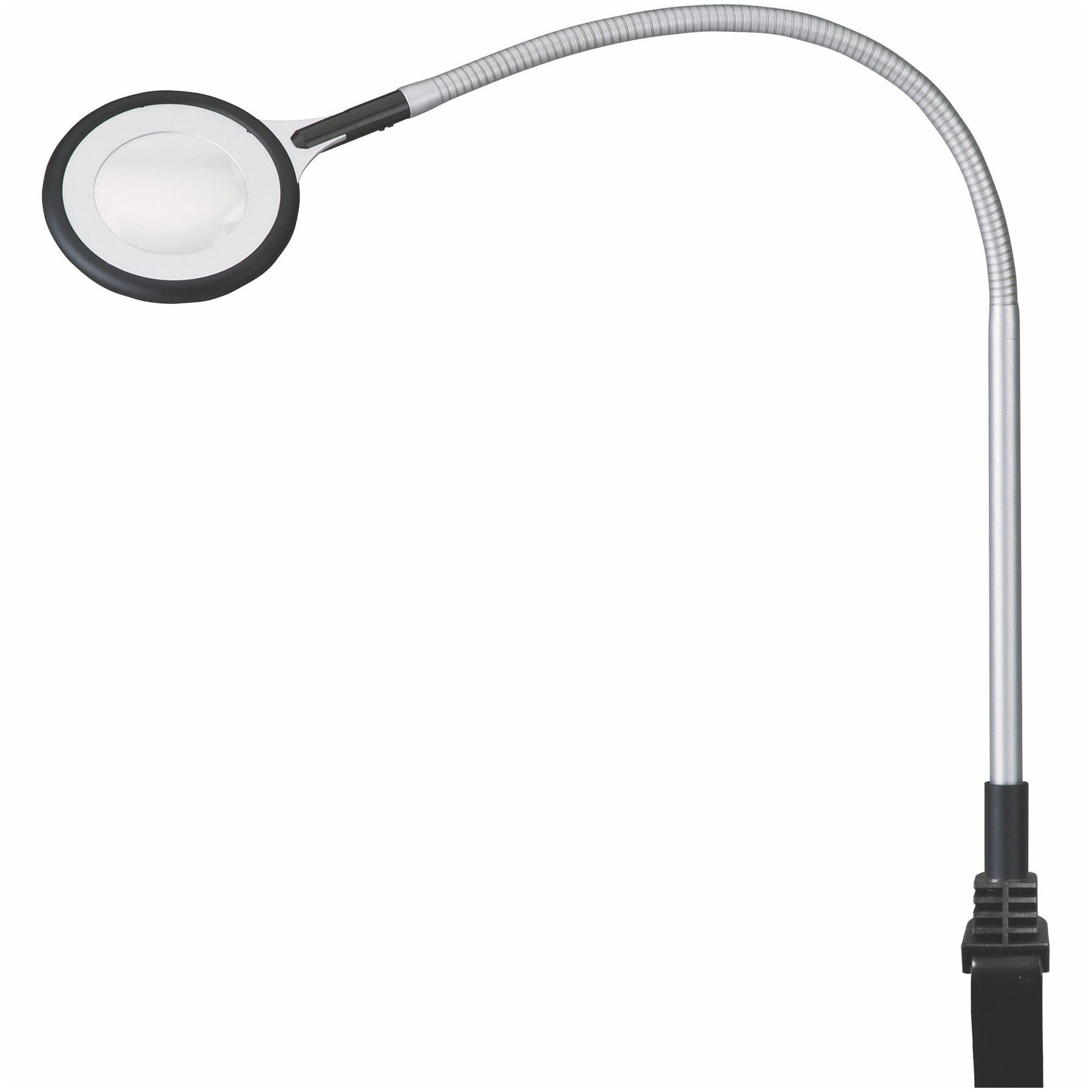 Waldmann 113142M10 Ring LED Magnifier, 5.3d, 16" - Clamp