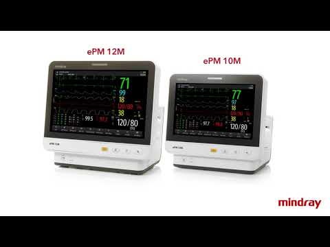 Mindray ePM 12M Patient monitor 121-001881-00