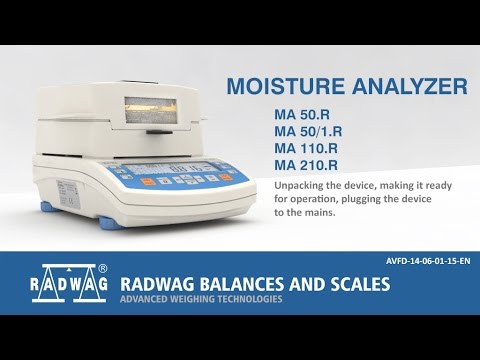 Radwag MA 50/1.R Moisture Analyzer WL-305-0002