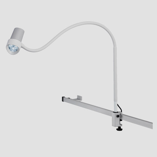 Derungs D15990150 Halux LED N30-1 P SV, Gooseneck - Rail Mount