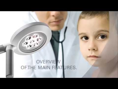 Derungs VISIANO® LED 10-1-P S10 Gooseneck Arm Exam Light D15757110