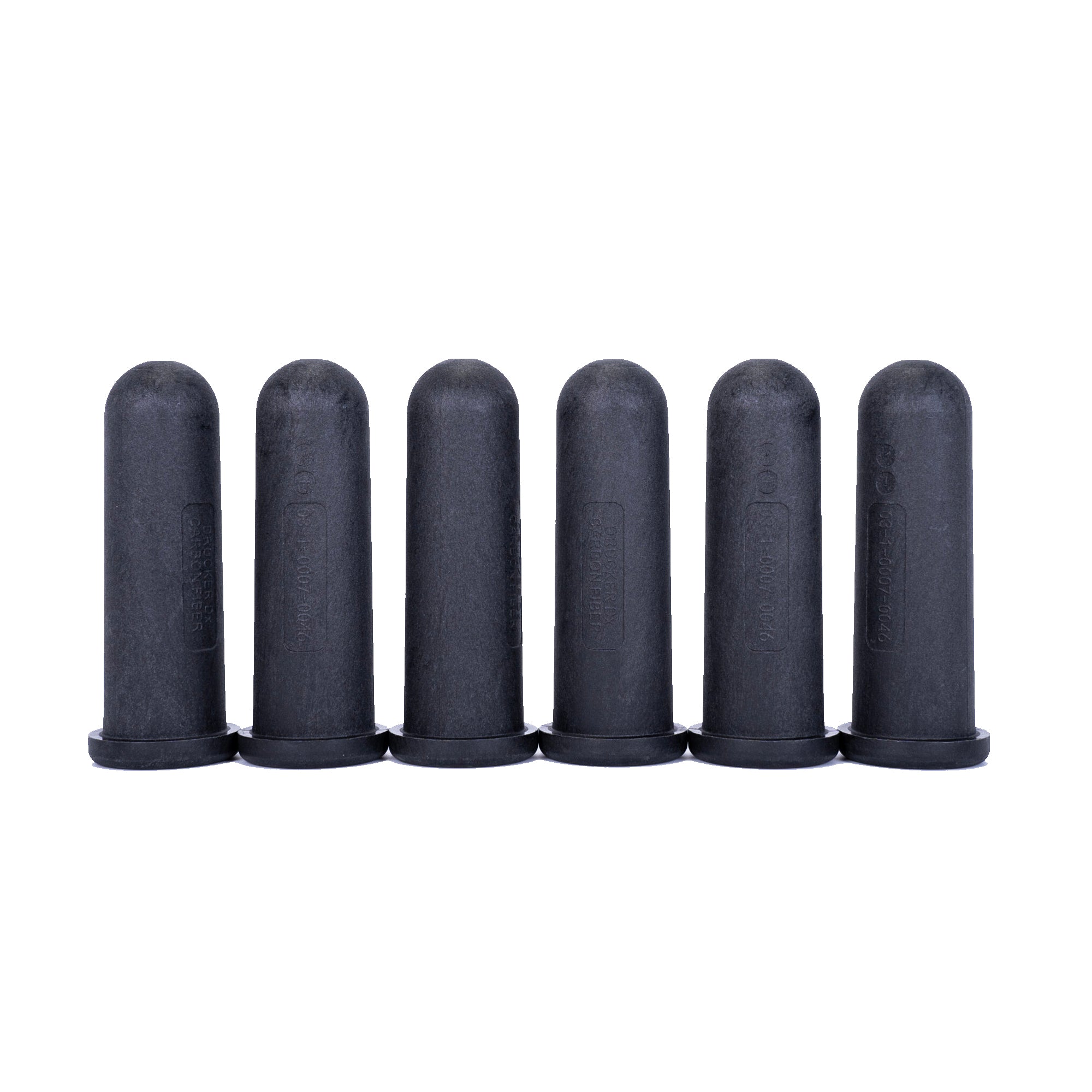 Drucker 75-100Mm Tube Holder, Black, 30% Cf, Pack Of 6, 03-1-0007-0046K