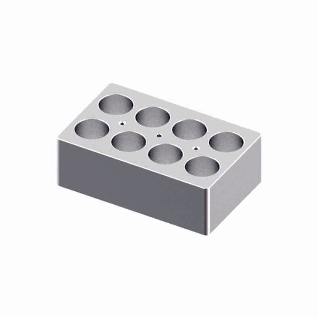 Scilogex® 8 x 50ml Heating Block for SCI120-S™ Dry Bath, 18900222