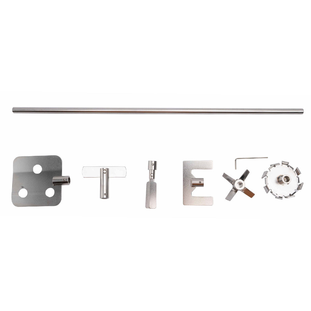 Scilogex® Stainless Steel Overhead Stirring Blade Kit, 18900743