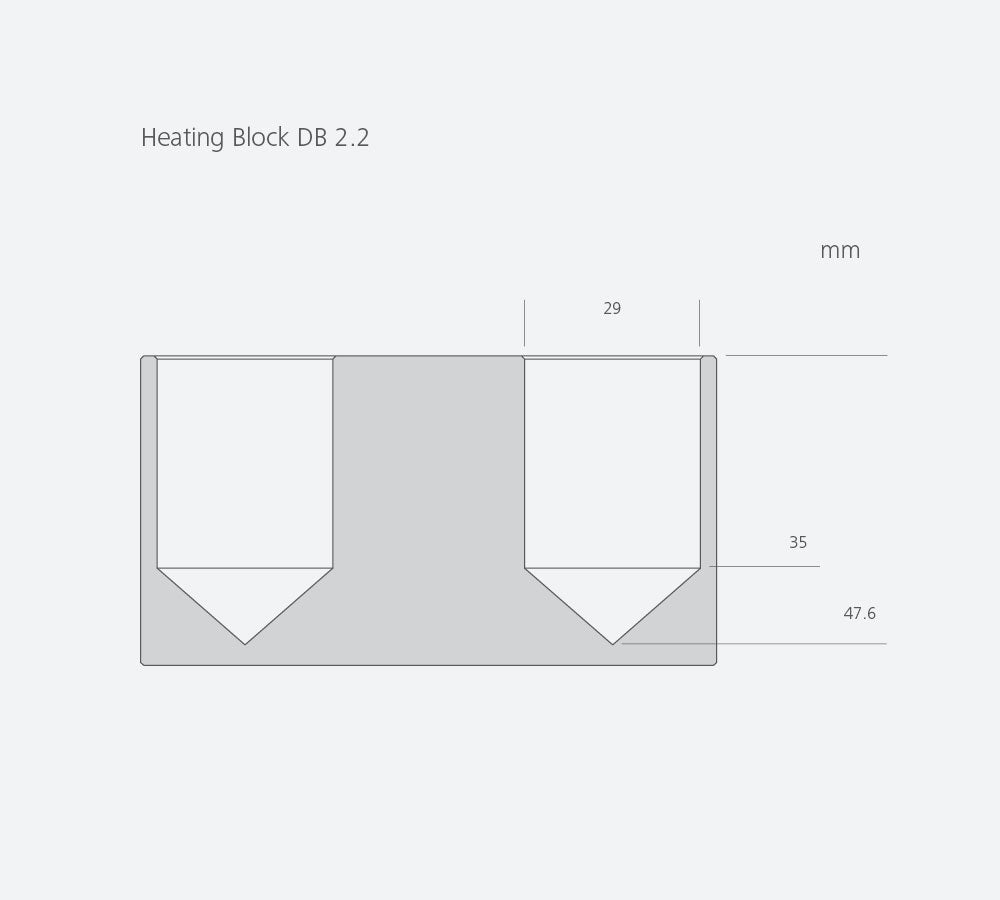 IKA® DB 2.2 Dry Block, 5 x 50ml Tubes, 4468200