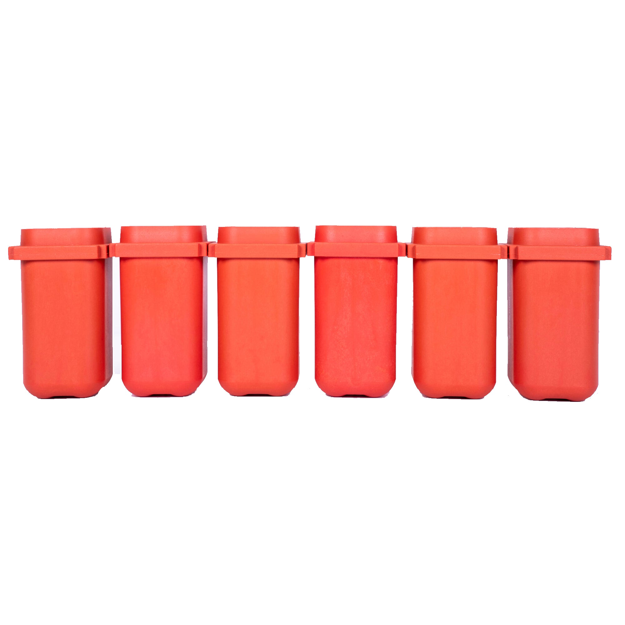 Drucker Tube Holder Assembly, 4 Place, Orange, Printed, Pack Of 6, 7713023K