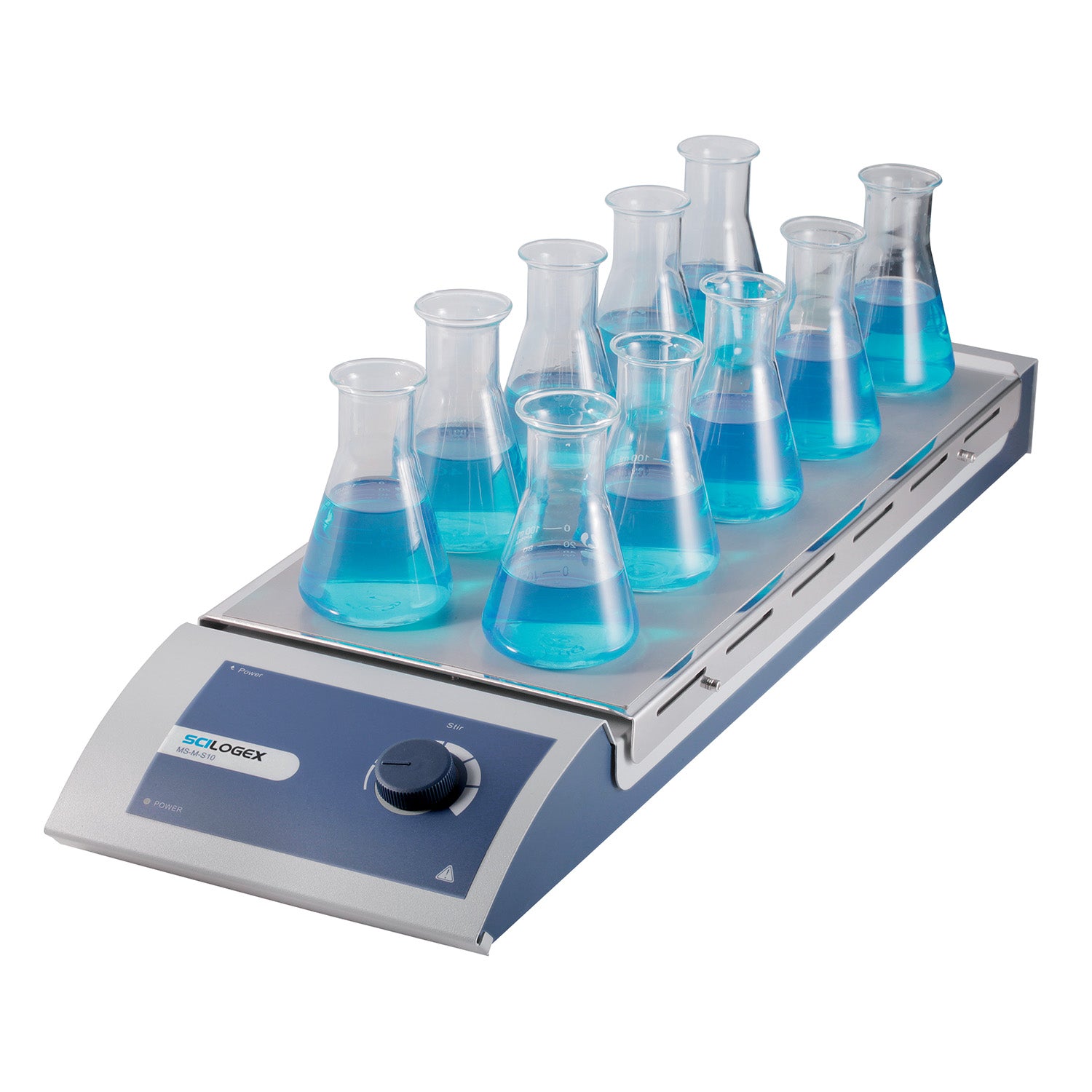 Scilogex® SCI-S10 10Ch. Magnetic Stirrer, Max. Stirring (10 x 250ml), 81131102