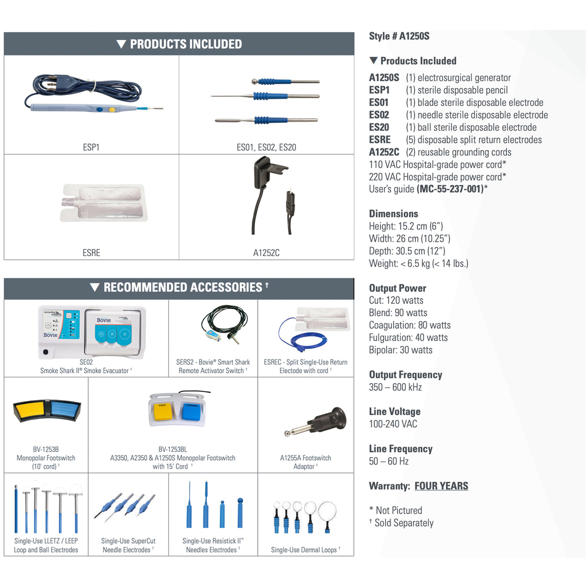 Bovie™ Electrosurgical Equipment, Dopplers, Colposcopes and More