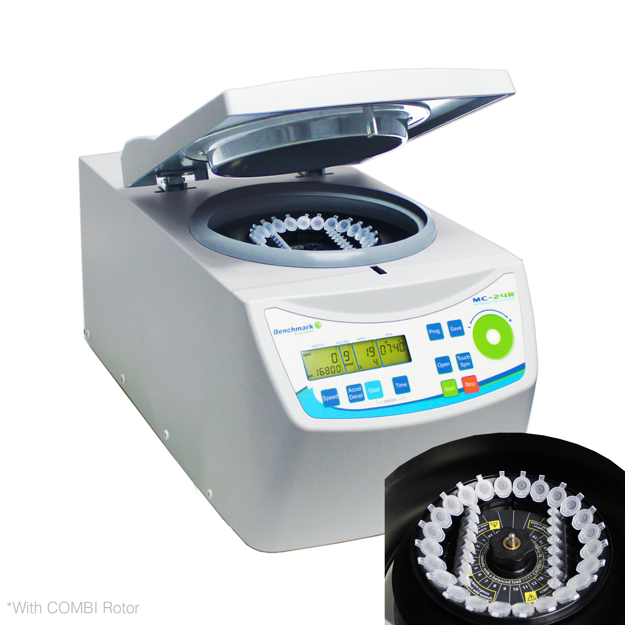 Benchmark Scientific® MC-24R™ Touch Refrigerated Microtube Centrifuge, C2417R
