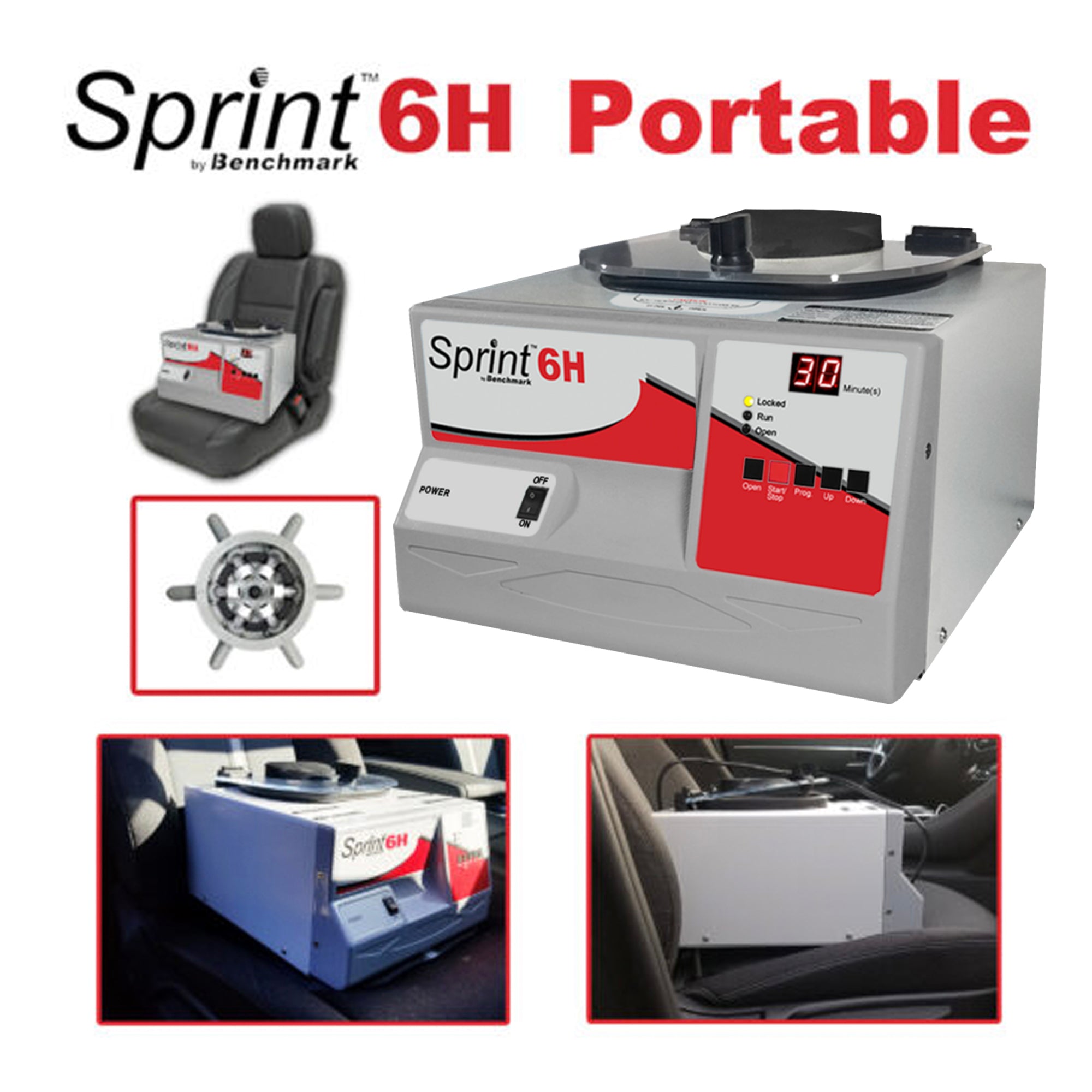 Benchmark Scientific Sprint 6H Centrifuge Portable Kit C5000-6H-PT