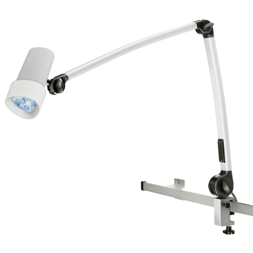 Derungs HALUX® LED N30-1 P F1 Articulating Arm Exam Light, Rail Mount, D15994150 - MedLabAmerica.com