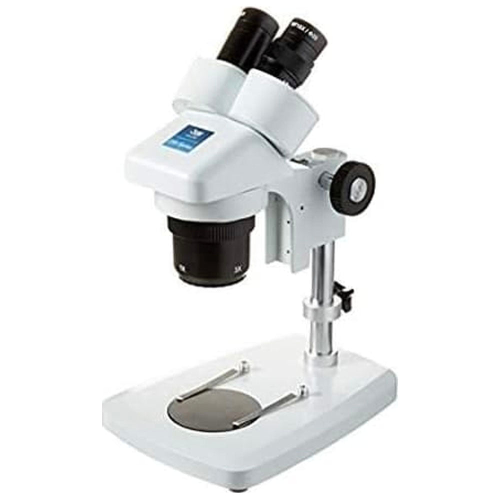 LW Scientific® DM™ 10x/30x Dual Magnification Stereo Binocular Microscope on Pole Stand, DMM-S13N-PL77