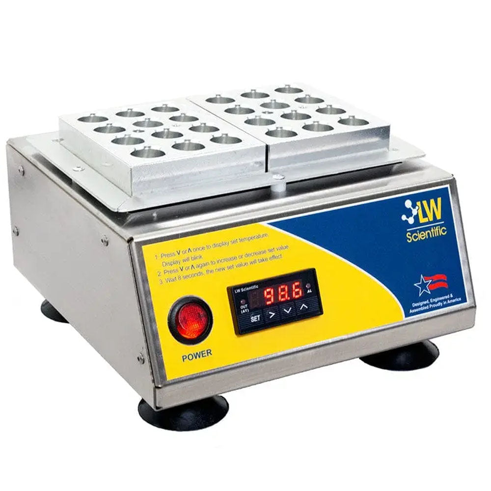 LW Scientific® DBL-24PL-15DP Dry Block Heater / Incubator