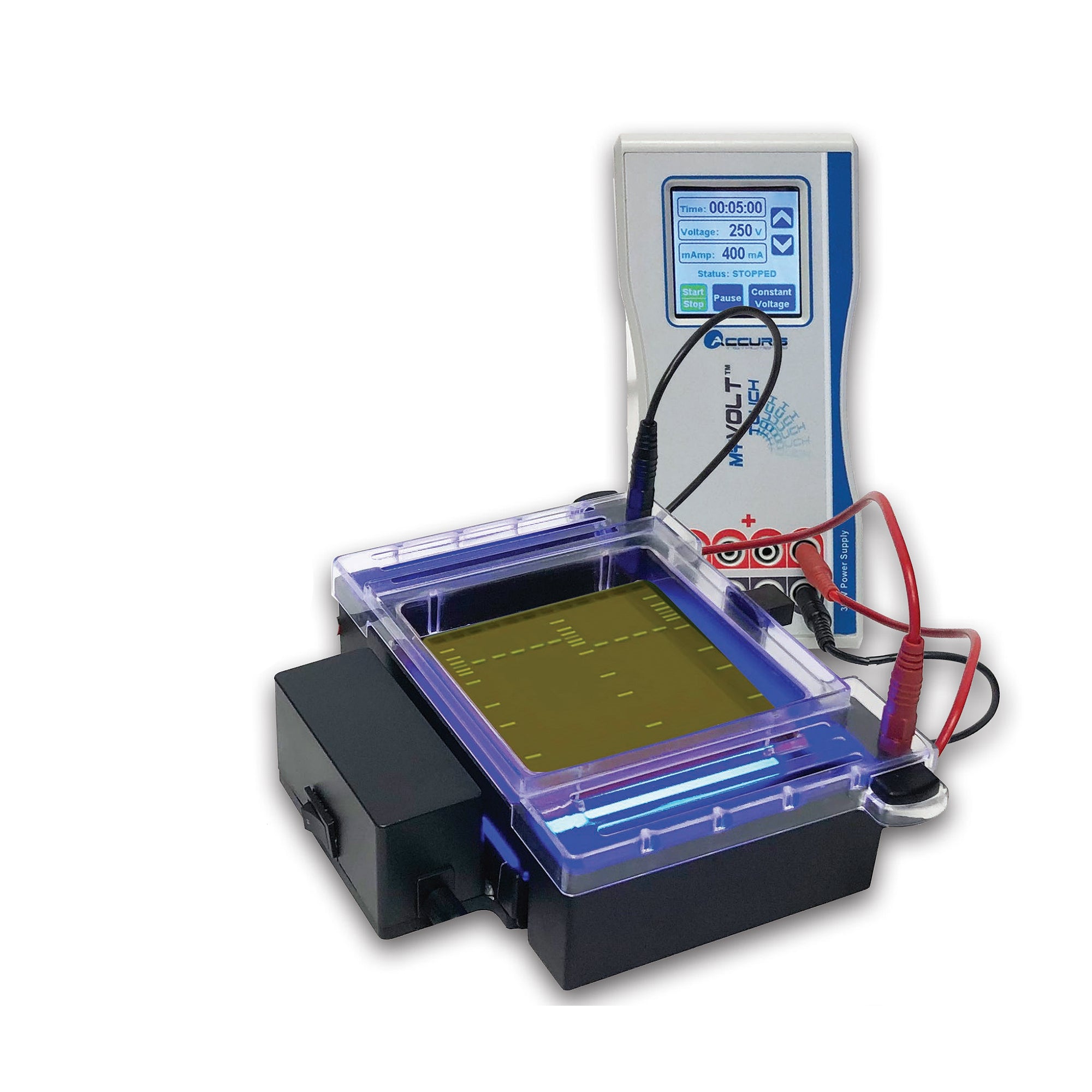 Accuris MyGel InstaView Electrophorsis System with MyVolt power Supply E1200-PSP