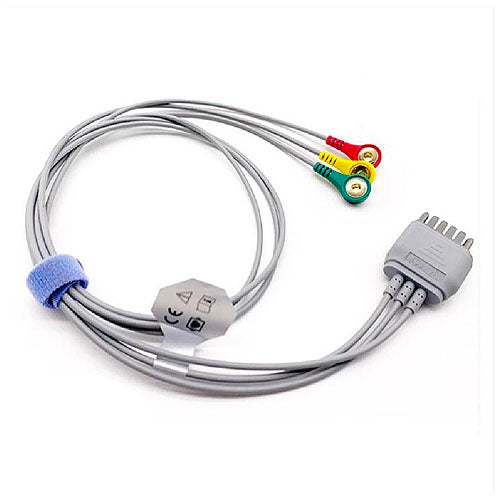 EDAN Reusable 5 Lead Limb Wires, Snap, Adult, IEC, for IT20 Telemetry Transmitters, 02.04.241960 - MedLabAmerica.com