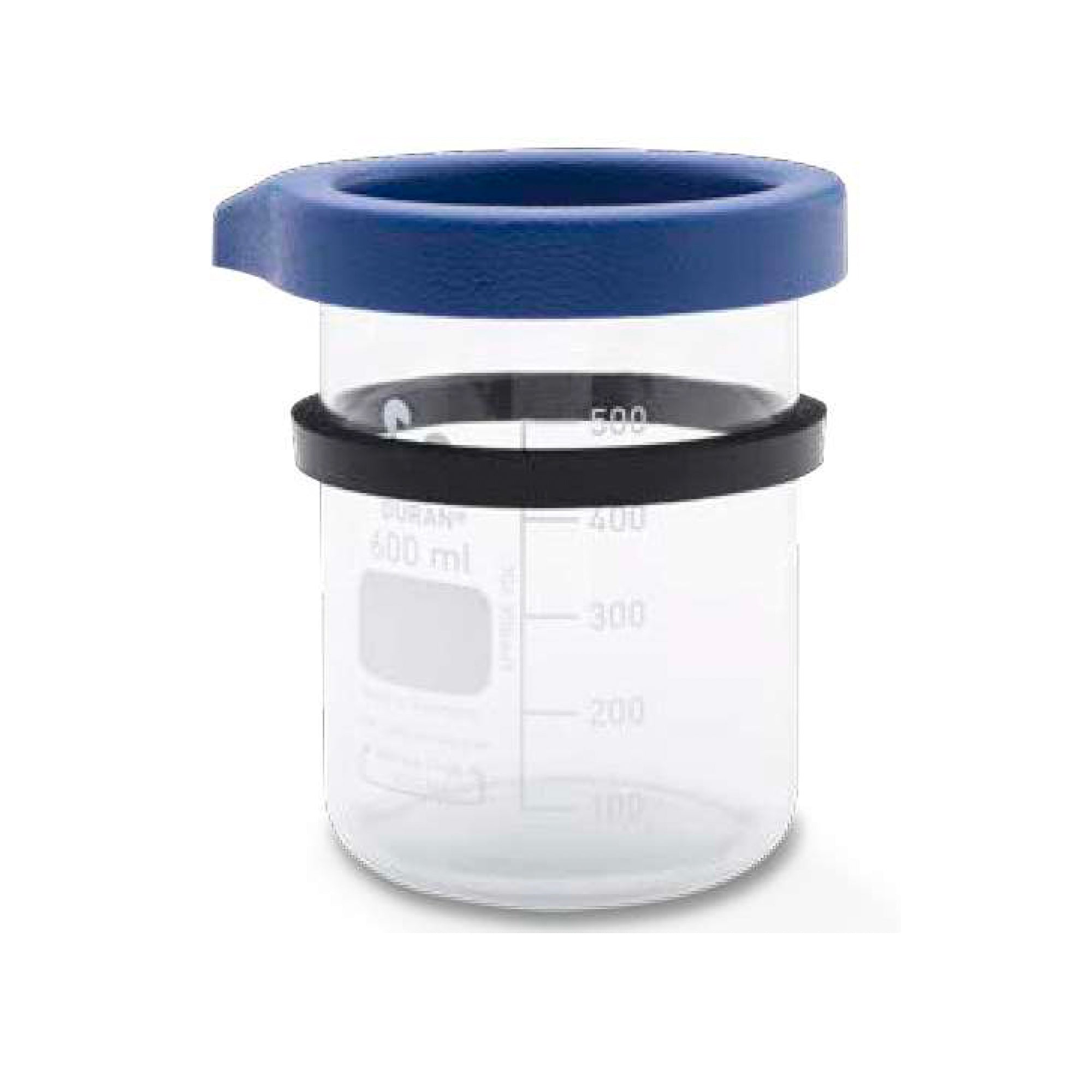 Elma 111 7632 600ml Glass Beaker with Lid