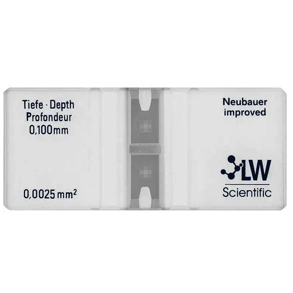 LW Scientific® Neubauer Hemacytometer, CTL-HEMM-GLDR